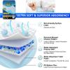 DR C Underpads (10X10=100 Sheets) Economy Pack 90x60 Large Size for Adults Elders Patients Baby Bed. Leak Proof Urinary Incontinence Under Pads with 3D Gel Core for Super Absorbency Hospital-Grade view 4
