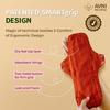 Avni Wellness - Lush Harmony Pack of 2 Cloth Pads, 1 Medium + 1 L pads| Antimicrobial Washable Cloth Sanitary Pad | With Cloth Storage Pouch view 2
