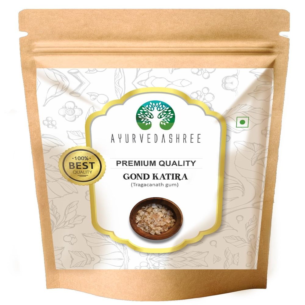 AYURVEDASHREE Gond Katira 100gm | Tragacanth Gum | Astragalus Gummifer | 100% Pure & Natural | Vegan