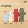 Avni Wellness - Lush Harmony Pack of 2 Cloth Pads, 1 XL + 1 XXL pads| Antimicrobial Washable Cloth Sanitary Pad | With Cloth Storage Pouch view 3