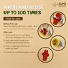 Avni Wellness - Lush Harmony Pack of 2 Cloth Pads, 1 XL + 1 XXL pads| Antimicrobial Washable Cloth Sanitary Pad | With Cloth Storage Pouch view 4