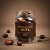 Ahuja Mart Premium Chocolate Coated Almonds Nuts 100% Natural | Almonds Chocolate Coated | Healthy Chocolate Chocolate Coated Almonds | Pack of 1-100G view 1
