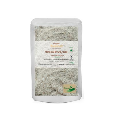 Rajamudi Organic Rice Rava (5 KG)