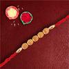Loyka Rakhi Gift Hamper | Almond Brittle with Traditional Rakhi & Tikka Set | Raksha Bandhan Gift for Brother view 2