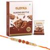 Loyka Premium Rakhi Gift Box | Almond Brittle Chocolate + Rakhi + Tilak | Raksha Bandhan Gift Combo for Brothers view 1
