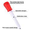 Dropper for Baby, 6 Pack Colorful Silicone Droppers with Cleaning Brush, Medicine Dispenser for Infants, Graduated Measurement for Precise Dosing, Anti Choking Design, Food Grade Material view 3