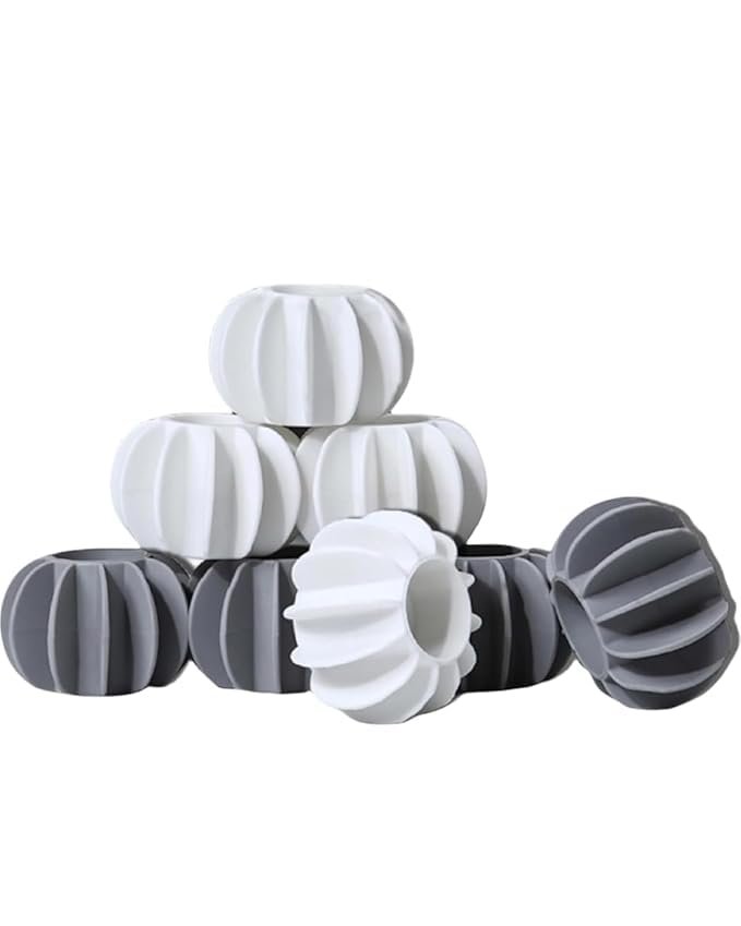 ULTRONEX Washing Machine Cleaning Balls - Soft Silicone Laundry Balls for Deep Cleaning, Pet Hair Removal & Anti-Lint Protection (10 Pcs Set)