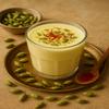 Tea Planet Cardamom & Saffron Lassi Premix Powder  1KG Bulk Pack | Rich Yogurt Drink Mix with Traditional Indian Flavors | Instant Summer Beverage with Kesar & Elaichi Notes | Just Blend & Serve | INS 102 Colored view 2