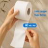 Claret 2-Ply Virgin Pulp Toilet Rolls (10 Rolls in 1 Pack | 180 Pulls Per Roll) - OBA-Free, Skin-Friendly, Tissue for Family Care, Bathroom Hygiene and Everyday Use (Pack Of 3) view 2