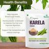 Hasumi Pure Karela Powder  100g | 100% Natural Bitter Gourd (Momordica charantia) | Supports Blood Sugar Management, Liver Health & Digestion | Rich in Antioxidants & Nutrients view 2