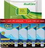 LADY HAWK (12 Pack x 10=120 Wipes) Real Care Wet Wipes Large Size 32 X 32 + Disposable Underpad Dr C (4 Pack x 10=40 Sheets) Large Size 60 X 90 cm for Hospital and Home Care, Adults, Elders, Baby view 1