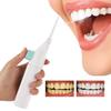 TRIBEAZI Dental Water Floss Teeth Cleaner  Manual Air & Water Jet Flosser | Cordless Dental Water Jet Toothpick for Deep Clean, Plaque Removal, Gum Care & Teeth Whitening view 4
