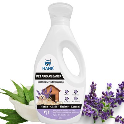 HANK Pet Friendly Floor Cleaner, Lavender - 1 Ltr