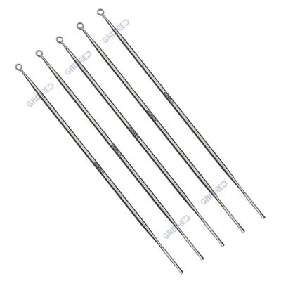 Gromed Jobson Horne Probe/Ear Wax Removal Curette with Probe - Stainless Steel, Pack of 5 Pcs