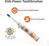 BUBBLINO DinoClean Kids Electric Toothbrush | Blue | Fun Dinosaur Character Design view 3