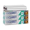 Claret Food Grade Aluminium Foil Roll | 9 Meter | Kitchen Foil for Wrapping Roti Snacks Lunch | Safe & Hygienic Foil for Everyday Use (Pack of 6) view 1