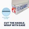 Claret Food Grade Aluminium Foil Roll | 18 Meter | Kitchen Foil for Wrapping Roti Snacks Tiffin | Durable and Hygienic Foil Paper (Pack of 2) view 4