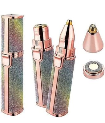 ArtEra Portable eyebrow trimmer, facial hair remover, Face, Lips, Nose Hair Removal Electric Trimmer with Light