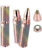 ArtEra Portable eyebrow trimmer, facial hair remover, Face, Lips, Nose Hair Removal Electric Trimmer with Light view 1