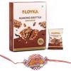 Loyka Almond Brittle Brownie with Motu Patlu Cartoon Kids Rakhi | Raksha Bandhan Gift Hamper for Brother view 1