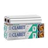 Claret Food Grade Aluminium Foil Roll | 9 Meter | Kitchen Foil for Wrapping Roti Snacks Lunch | Safe & Hygienic Foil for Everyday Use (Pack of 4) view 1