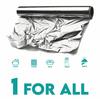 Claret Food Grade Aluminium Foil Roll | 9 Meter | Kitchen Foil for Wrapping Roti Snacks Lunch | Safe & Hygienic Foil for Everyday Use (Pack of 4) view 3
