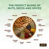 ORGURE - Satvik Protein Mix | Pure Blend of Nuts, Seeds and Spices | High in Protein, Fibre & Antioxidants | Plant-based | Healthy Snacking | Glass Jar | Pack of 125gm view 2