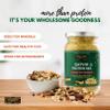 ORGURE - Satvik Protein Mix | Pure Blend of Nuts, Seeds and Spices | High in Protein, Fibre & Antioxidants | Plant-based | Healthy Snacking | Glass Jar | Pack of 125gm view 3