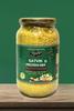 ORGURE - Satvik Protein Mix | Pure Blend of Nuts, Seeds and Spices | High in Protein, Fibre & Antioxidants | Plant-based | Healthy Snacking | Glass Jar | Pack of 500gm view 1