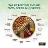 ORGURE - Satvik Protein Mix | Pure Blend of Nuts, Seeds and Spices | High in Protein, Fibre & Antioxidants | Plant-based | Healthy Snacking | Glass Jar | Pack of 500gm view 2
