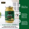 ORGURE - Satvik Protein Mix | Pure Blend of Nuts, Seeds and Spices | High in Protein, Fibre & Antioxidants | Plant-based | Healthy Snacking | Glass Jar | Pack of 500gm view 4