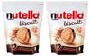Nutellas Biscuits, Hazelnut Flavoured Delicious Crunchy Biscuit With Wheat Flour, 276g (Pack of 2) view 1