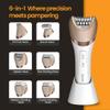 6-in-1 Women Grooming Kit | Body Trimmer, Epilator & Bikini Trimmer for Women | Shaver | Callus Remover | Waterproof | 120-Min Runtime | Ladies Trimmer for Private Parts view 2
