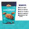 20-20 Dry Fruits Roasted Black Pepper Badam (Peppered Almonds) 200 g  Crunchy & Flavorful Snack | 200g Each | Rich in Protein & Antioxidants view 3