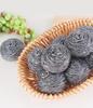 Hemshail Stainless Steel Wool Scrubber for Removing Tough Dirt,Steel Sponge Scourers Pad for Kitchens,Bathroom and More (6Pc) view 4