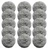 Hemshail Stainless Steel Wool Scrubber for Removing Tough Dirt,Steel Sponge Scourers Pad for Kitchens,Bathroom and More (15) view 1
