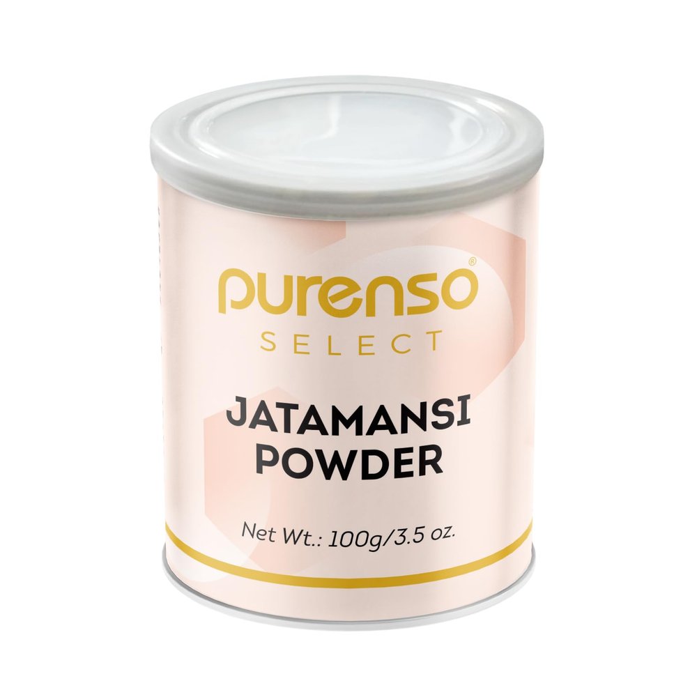 Purenso Select - Jatamansi Powder, 100g I Natural Hair & Skincare, Moisturizer, Herbal Cosmetics