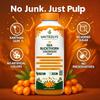 100% Pure & Sugar Free Himalayan Sea Buckthorn Juice 500ml | Rich in Vitamin C, Plant Based Vegan Omega 3 6 7 9 & Antioxidants | Original Sea Buckthorn Berry Pulp Supports Immunity, Skin Glow & Gut Health | Up to 85 Glass Juice view 2