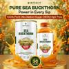 100% Pure & Sugar Free Himalayan Sea Buckthorn Juice 300ml | Rich in Vitamin C, Plant Based Vegan Omega 3 6 7 9 & Antioxidants | Original Sea Buckthorn Berry Pulp Supports Immunity, Skin Glow & Gut Health | Up to 50 Glass Juice view 3