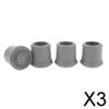 CALANDIS 3x 4 Pieces Trekking Pole Caps Walking Stick Ferrules Non-slip Foot Cover 22mm | Walkers & Canes | Mobility/Walking Equipment | Medical Mobility & Disability view 2