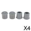 CALANDIS 4x 4 Pieces Trekking Pole Caps Walking Stick Ferrules Non-slip Foot Cover 25mm | Walkers & Canes | Mobility/Walking Equipment | Medical Mobility & Disability view 2