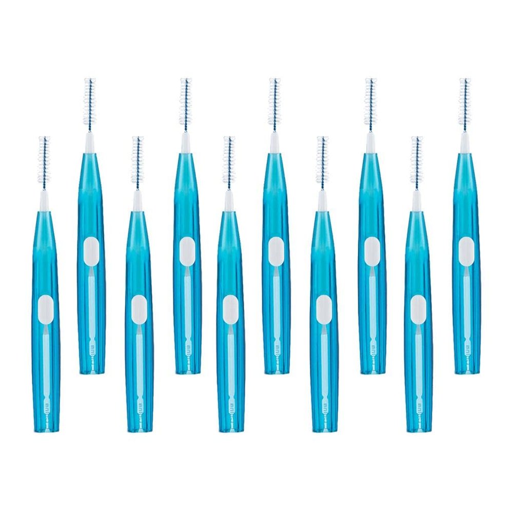 CALANDIS 10Pcs Push-Pull Interdental Brush Toothpick Floss Teeth Cleaner Oral Care | Dental Floss & Flossers | Oral Care
