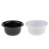 CALANDIS Men's Plastic Shaving Brush Mug Bowl Salon Barber Beard Shave Soap Cream Cup Black | Shaving Brushes & Mugs | Shaving & Hair Removal view 4