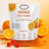 Confect Orange Fruit Powder | Pure & Natural Fruit Powder for Smoothies, Baking, Beverages, Juices, Tea & DIY Recipes | Vegan, Gluten-Free, No Added Sugar  200 Gms view 1