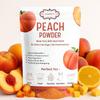 Confect Peach Fruit Powder | Pure & Natural Fruit Powder for Smoothies, Baking, Beverages, Juices, Tea & DIY Recipes | Vegan, Gluten-Free, No Added Sugar  150 Gms view 1