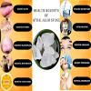 BRIGHT BLOOM Alum Stone For Skin Fitkari - White Crystal Stones - For Skin Tightening And Glowing Skin - Phitkari - Firkiri Alum Stone - (200 GM) view 3