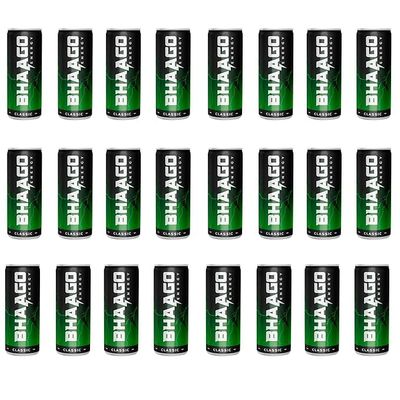 Energy Drink - Classic | Instant Energy Boost with Caffeine & B-Vitamins | Refreshing & Revitalizing | 250ML Can Pack of 24