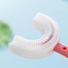 CALANDIS Kids Teeth Cleaning Manual Brush U-Shape Oral Tooth Cleaning Pink 2-6 years | Electric Toothbrushes | Oral Care view 4
