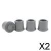 CALANDIS 2x 4 Pieces Trekking Pole Caps Walking Stick Ferrules Non-slip Foot Cover 22mm | Walkers & Canes | Mobility/Walking Equipment | Medical Mobility & Disability view 2