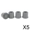 CALANDIS 5x 4 Pieces Trekking Pole Caps Walking Stick Ferrules Non-slip Foot Cover 22mm | Walkers & Canes | Mobility/Walking Equipment | Medical Mobility & Disability view 2
